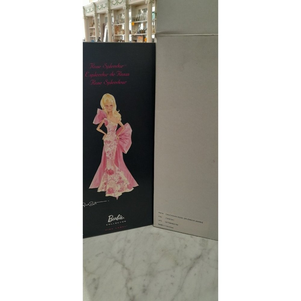 Avon Barbie Rose Splendeur  New In Original Box By Robert Best - Picture 8 of 9